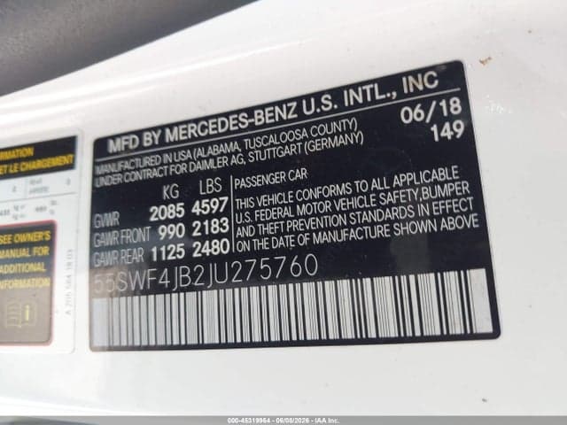 2018 MERCEDES-BENZ C 300 9