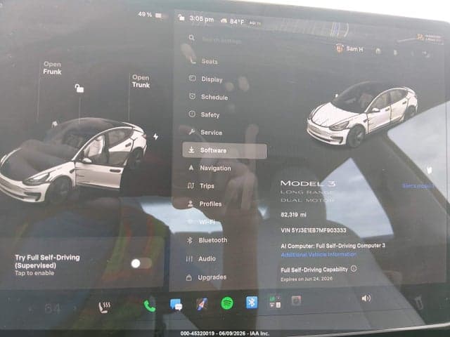 2021 TESLA MODEL 3 LONG RANGE 7