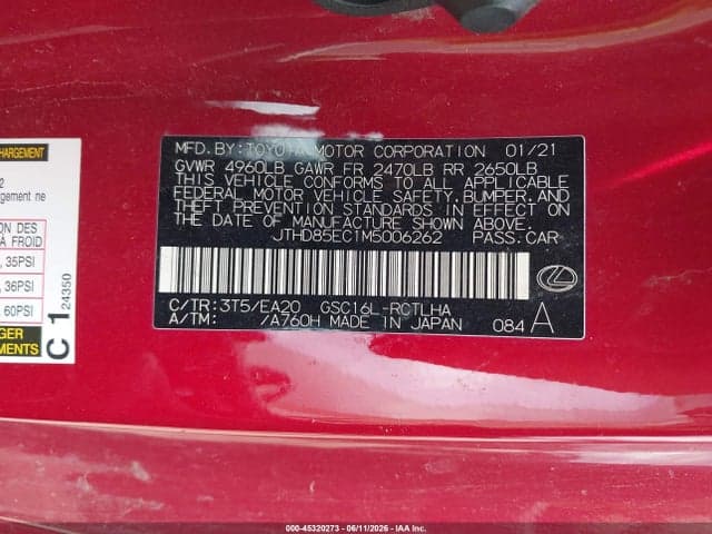 2021 LEXUS RC 300 9