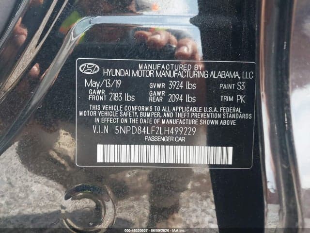 2020 HYUNDAI ELANTRA VALUE EDITION 9