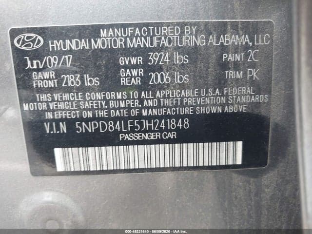 2018 HYUNDAI ELANTRA SEL 9