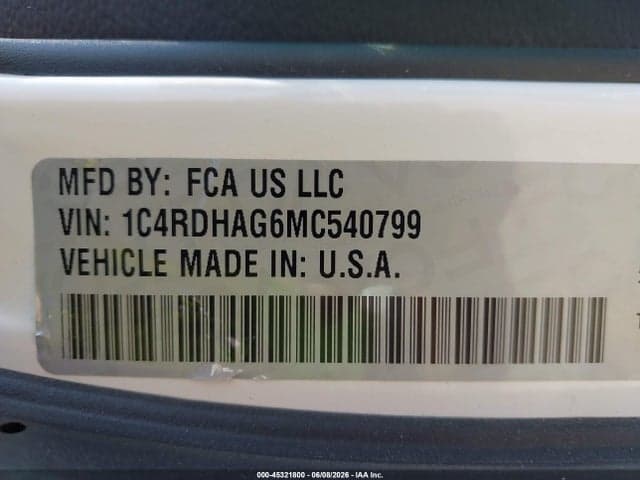 2021 DODGE DURANGO SXT PLUS RWD 9