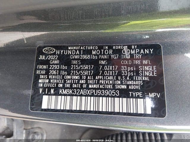 2023 HYUNDAI KONA SEL 9