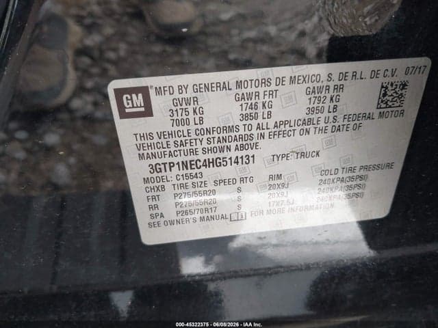 2017 GMC SIERRA 1500 SLT 9