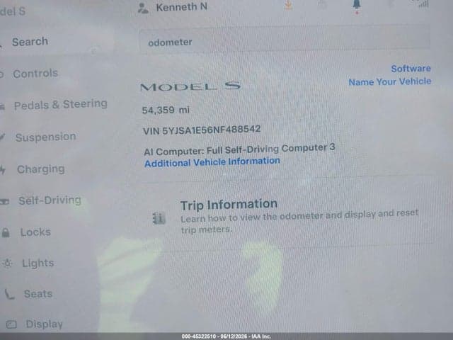 2022 TESLA MODEL S DUAL MOTOR ALL-WHEEL DRIVE 7