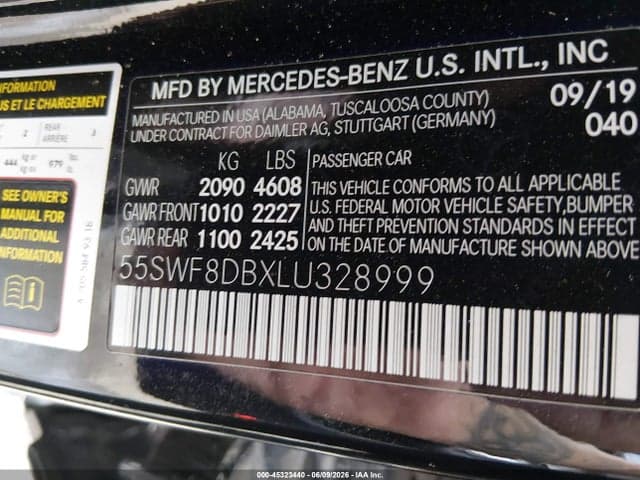 2020 MERCEDES-BENZ C 300 9