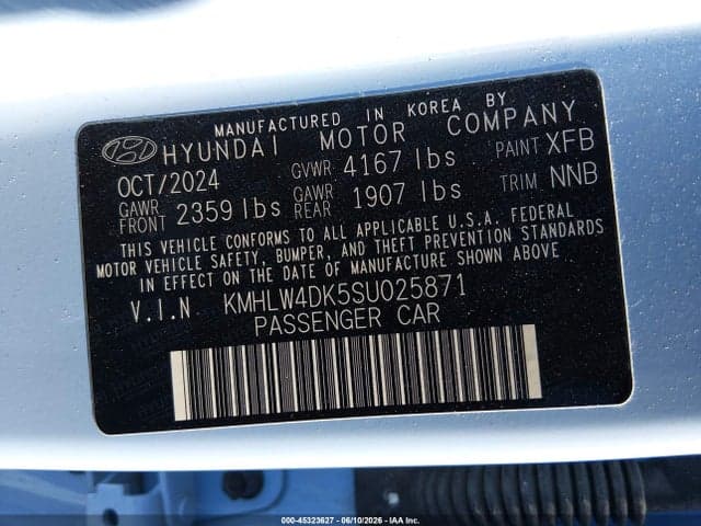 2025 HYUNDAI ELANTRA N 9
