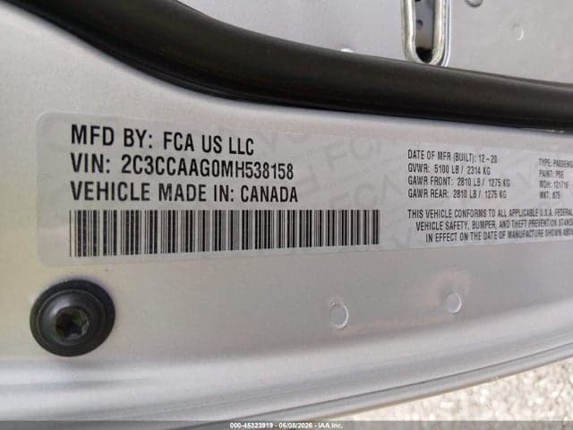 2021 CHRYSLER 300 TOURING 9