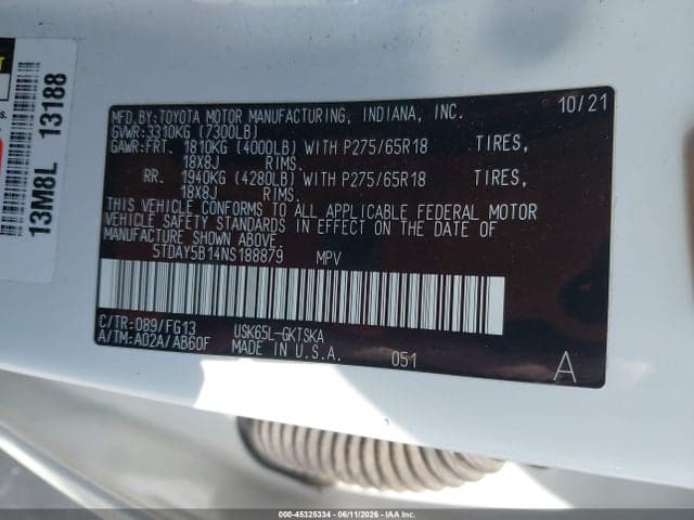 2022 TOYOTA SEQUOIA SR5 9