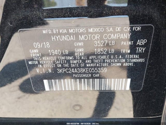 2019 HYUNDAI ACCENT SE 9
