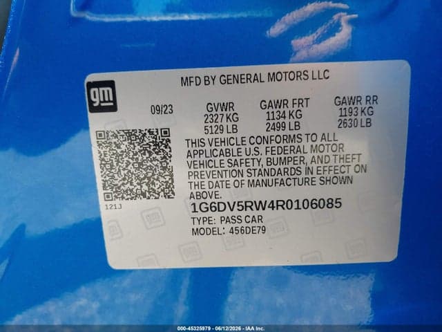 2024 CADILLAC CT5-V V-SERIES 9