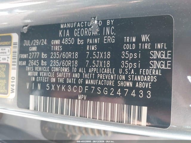 2025 KIA SPORTAGE EX 9