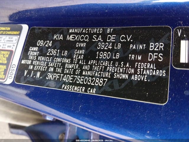 2025 KIA K4 LXS 9