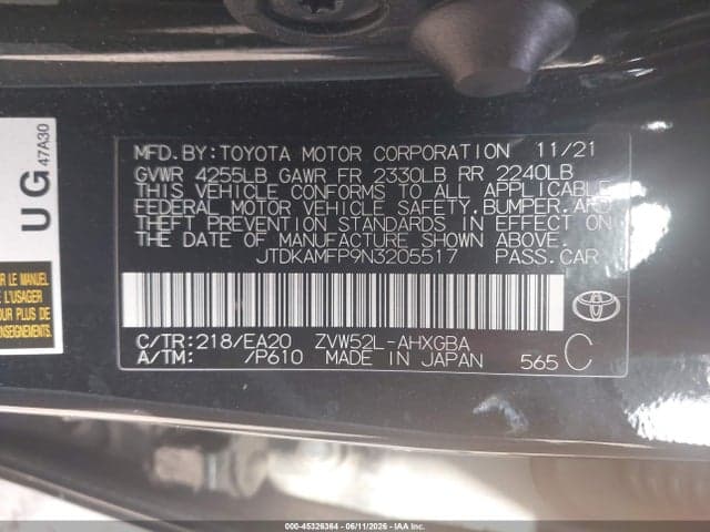 2022 TOYOTA PRIUS PRIME XLE 9