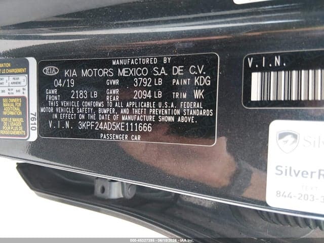 2019 KIA FORTE LXS 9