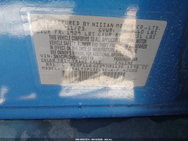 2024 NISSAN KICKS SR XTRONIC CVT 9