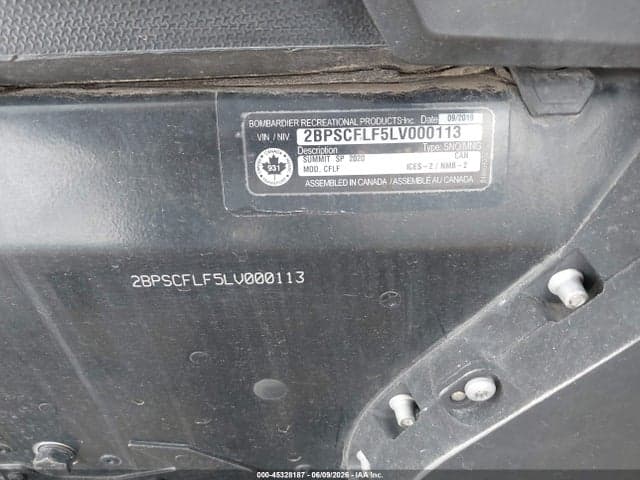 2020 SKI-DOO SUMMIT SP 850 E-TEC 9