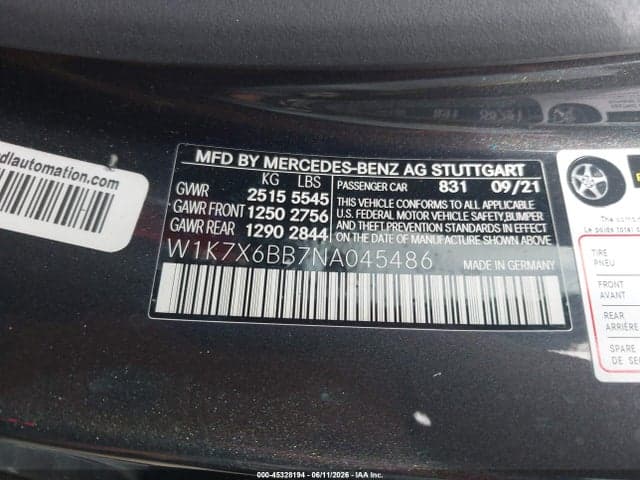 2022 MERCEDES-BENZ AMG GT 53 4-DOOR COUPE 9