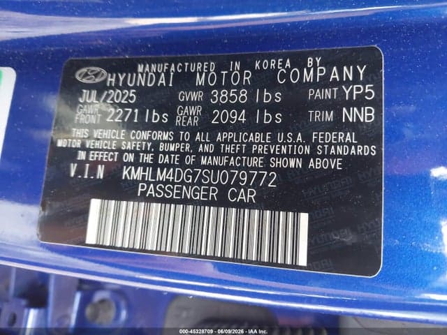 2025 HYUNDAI ELANTRA SEL SPORT 9