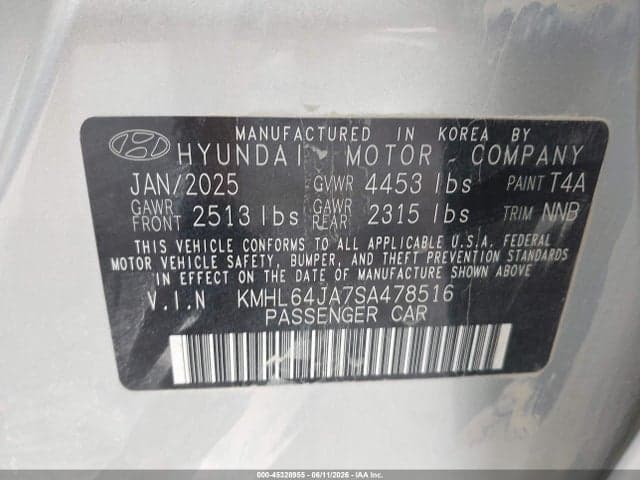 2025 HYUNDAI SONATA SEL 9