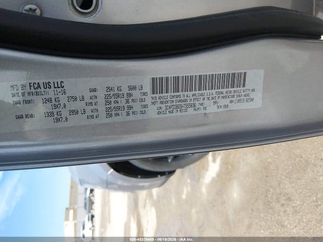 2017 DODGE JOURNEY SXT AWD 9
