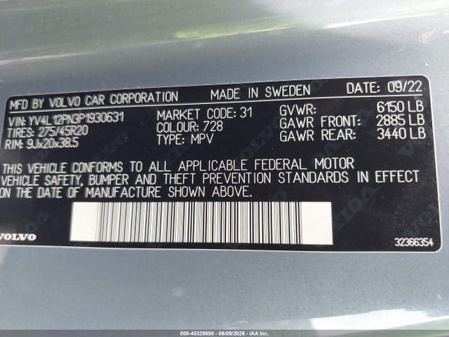 2023 VOLVO XC90 B5 9