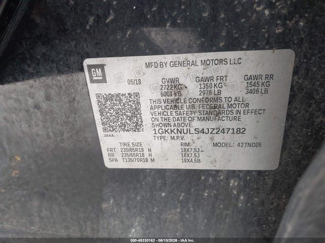 2018 GMC ACADIA SLT-1 10