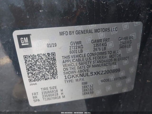 2019 GMC ACADIA SLT-1 9