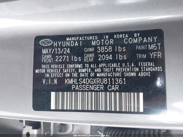 2024 HYUNDAI ELANTRA SEL 9