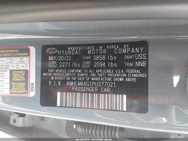 2023 HYUNDAI ELANTRA SEL 9