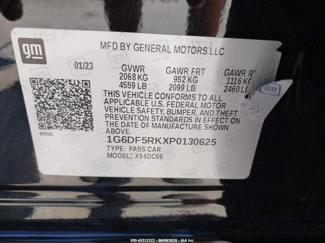 2023 CADILLAC CT4 PREMIUM LUXURY 9