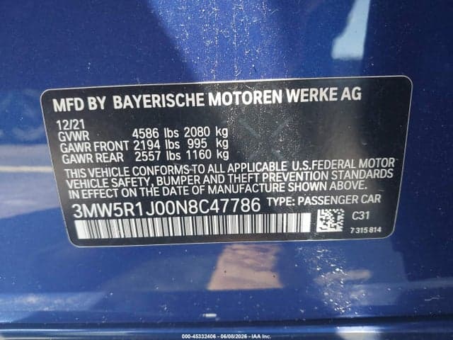 2022 BMW 330I 9