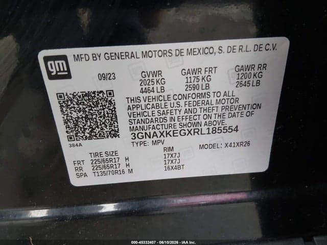 2024 CHEVROLET EQUINOX FWD LT 9