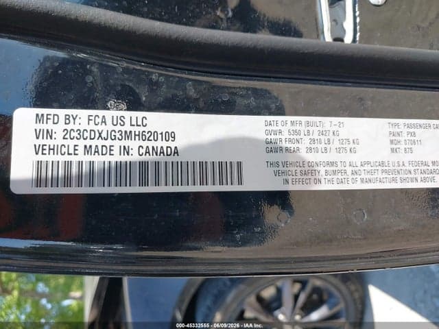 2021 DODGE CHARGER SXT AWD 9