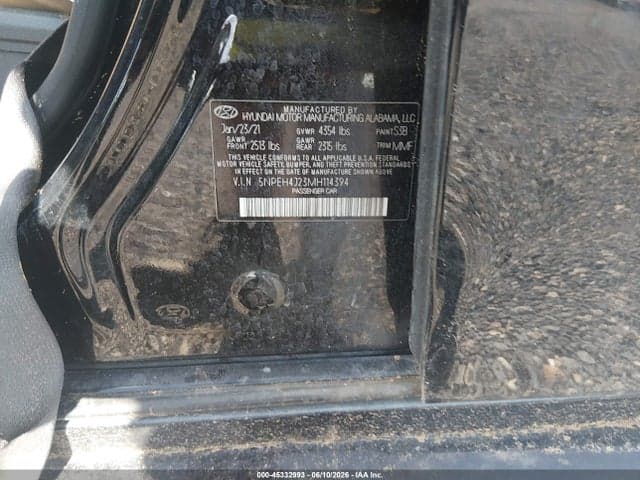 2021 HYUNDAI SONATA LIMITED 9