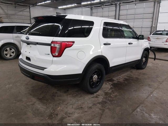2018 FORD POLICE INTERCEPTOR UTILITY 4