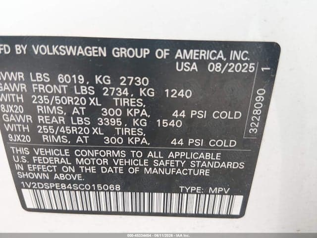 2025 VOLKSWAGEN ID.4 AWD PRO 9