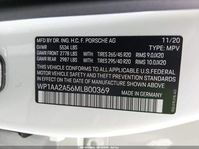 2021 PORSCHE MACAN 9