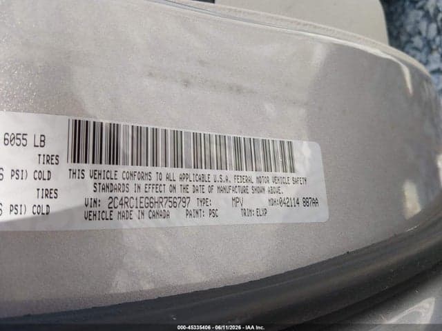 2017 CHRYSLER PACIFICA TOURING-L PLUS 9