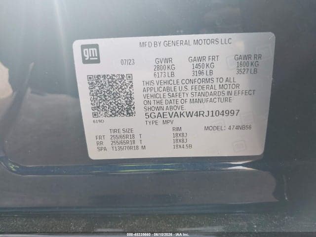 2024 BUICK ENCLAVE ESSENCE AWD 9