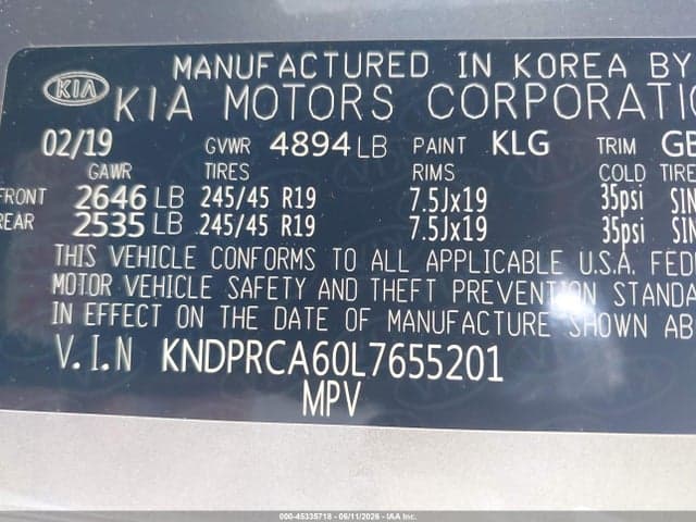2020 KIA SPORTAGE SX TURBO 9