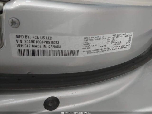 2023 CHRYSLER VOYAGER LX 9