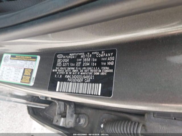 2025 HYUNDAI ELANTRA SEL CONVENIENCE 9