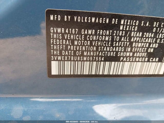 2025 VOLKSWAGEN JETTA 1.5T SE 9