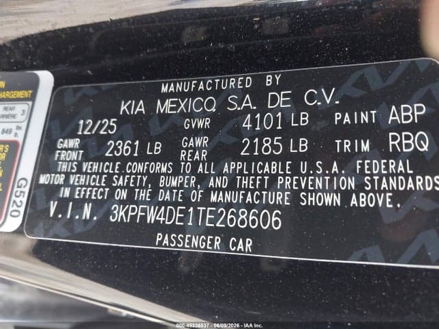 2026 KIA K4 GT-LINE 9
