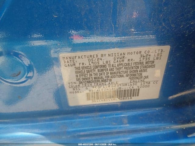2024 NISSAN VERSA 1.6 S 9