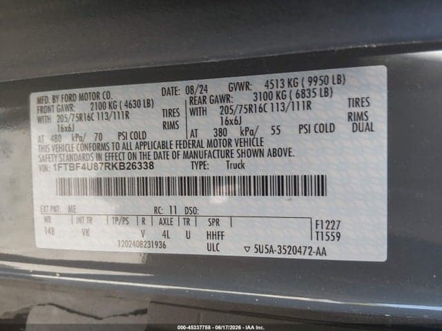 2024 FORD TRANSIT-350 CARGO VAN 9