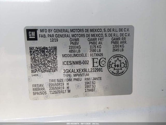 2020 GMC TERRAIN DENALI 9