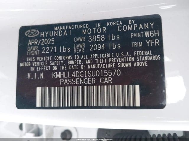 2025 HYUNDAI ELANTRA SE 9