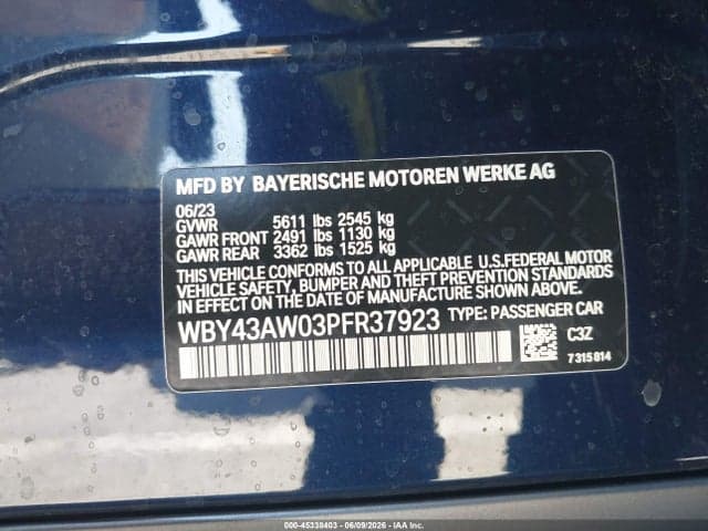2023 BMW I4 EDRIVE35 9